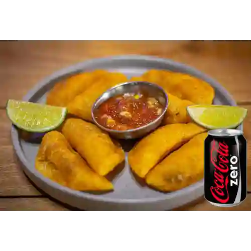 Combo Empanadas de Iglesia + Coca Cola Zero 235 ml