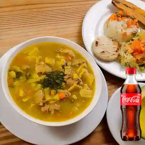 Combo Mondongo + Coca Cola Original 400 ml