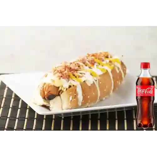 Combo Perro Especial + Coca Cola Original 400 ml