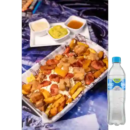 Combo Papas Pig + Brisa Sin Gas 600ML