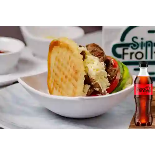 Combo Arepa la Guaireña + Coca-Cola ZERO 400ml