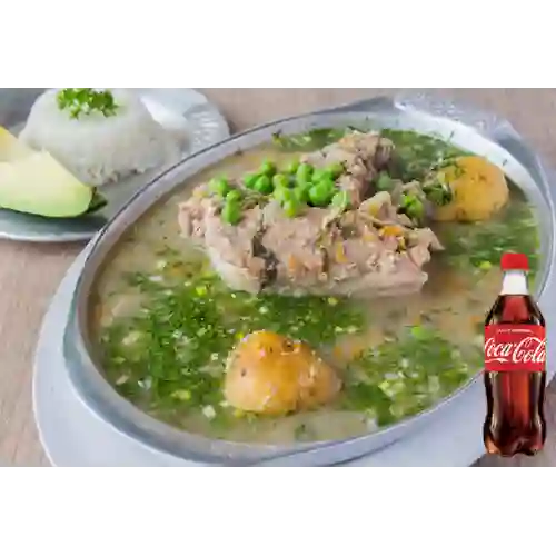 Combo Cuchuco con Espinazo + Gaseosa Coca-Cola