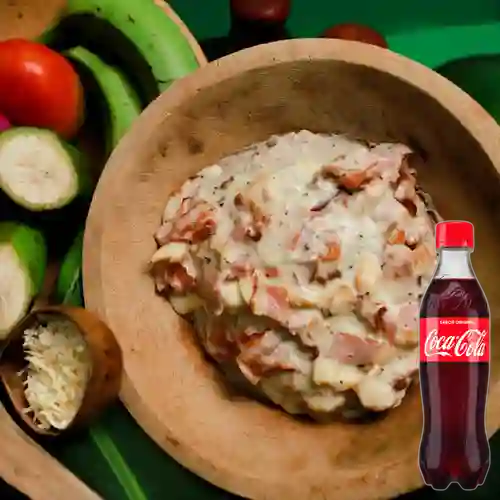 Combo Cayeye Al Pollo +Cocacola Orig 450 ml