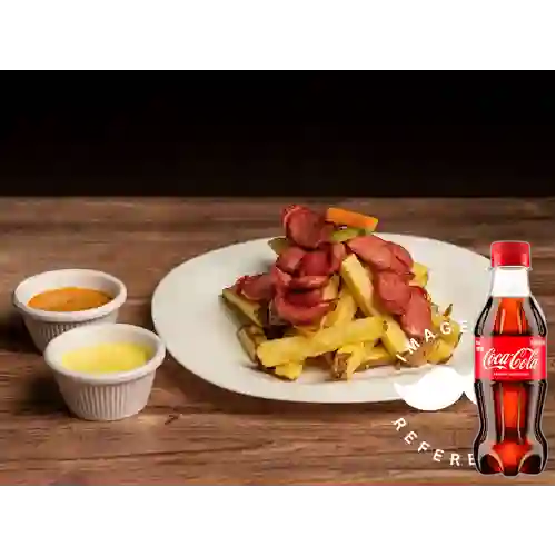 Combo Choripapa + Coca Cola Original 250ML