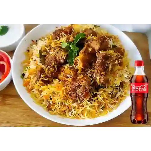 Combo Mutton Biryani Cordero +Cocacola Orig 400ml