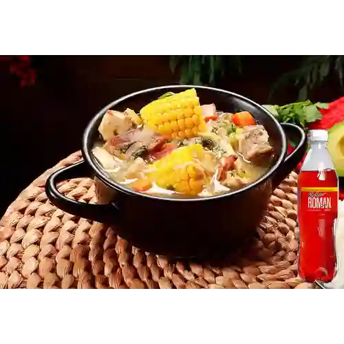 Combo Sancocho Trifásico + Kola Roman 400 ml