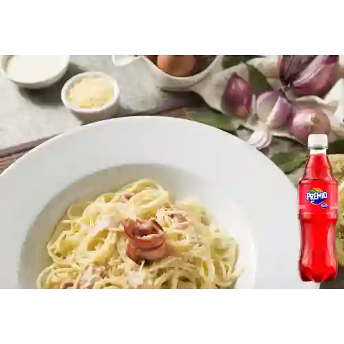 Combo Pasta Carbonara + Premio 400 ml