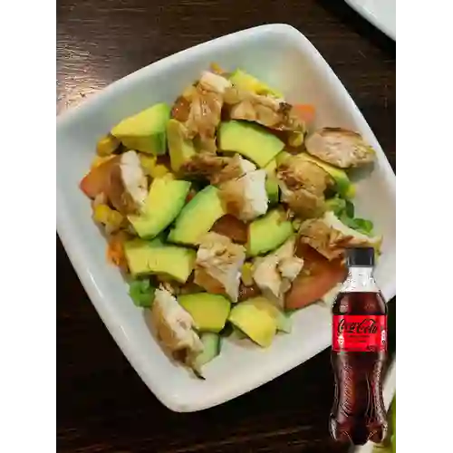 Combo Ensalada de la Casa +Cocacola S/az 400ml