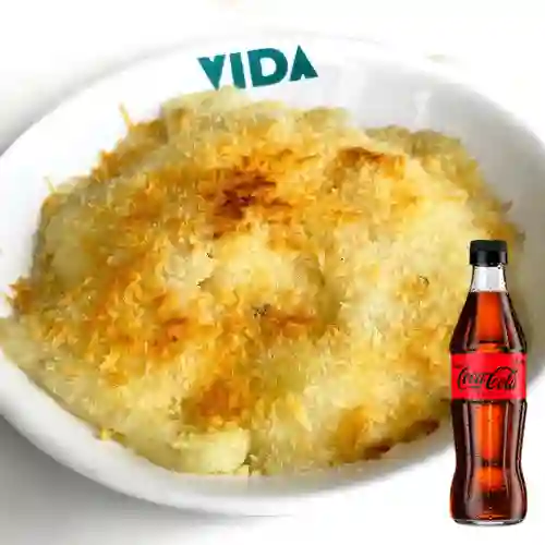 Combo Puré Artesanal + Coca-Cola Zero 300 ml