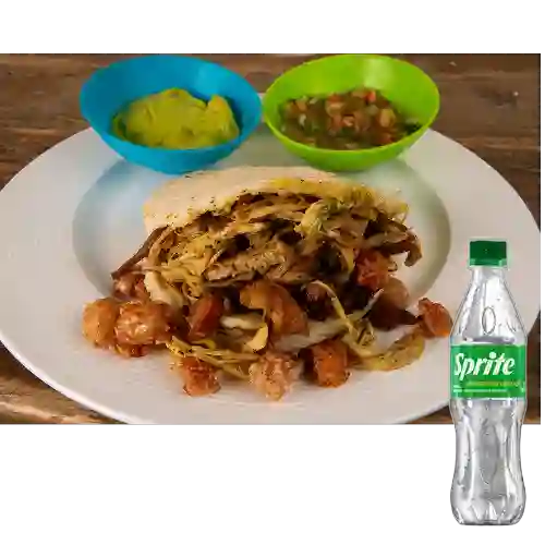 Combo Pipo con Todo + Sprite Original 400ml