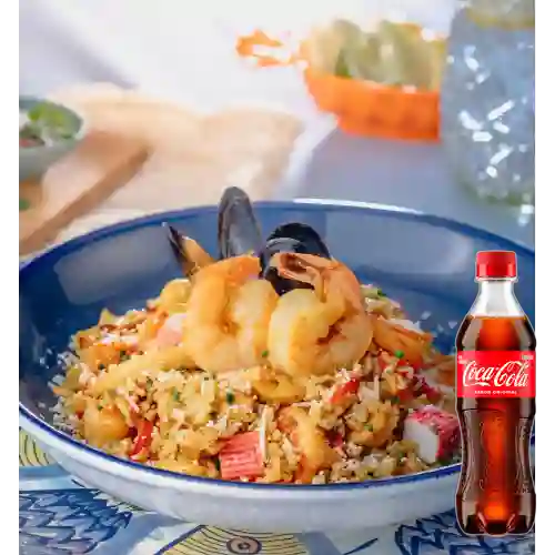 Combo Arroz Múcura + Coca Cola Original 400 ml