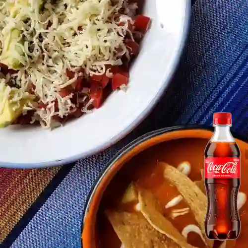 Combo Mexicano + Coca Cola Original 400 ml