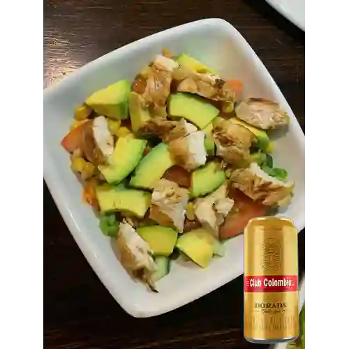 Combo Ensalada de la Casa + Club col. Dorada Lta 269ml