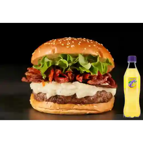 Combo Hamburguesa Especial + Quatro 350 ml