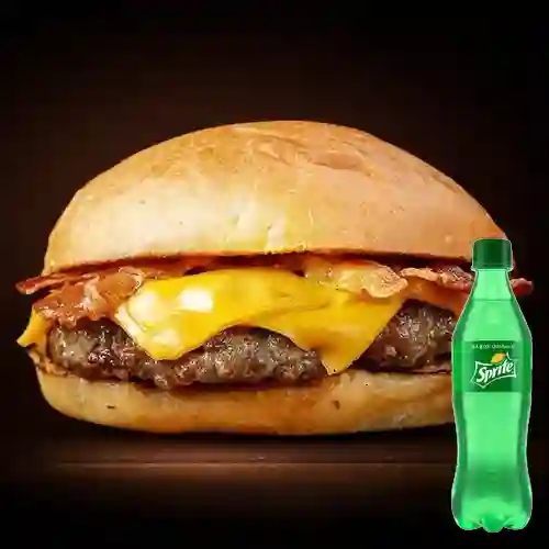 Combo Cheesebacon + Sprite 400 ml