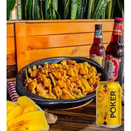 Combo Tasty Cazuela + Cerveza Poker Lta 330ml