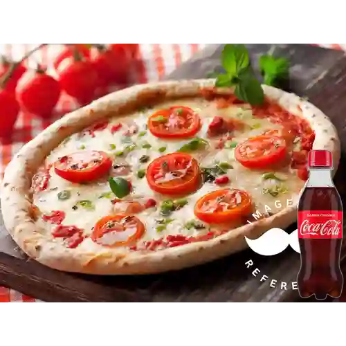 Combo Pizza Napolitana Personal + Cocacola Orig 250 ml
