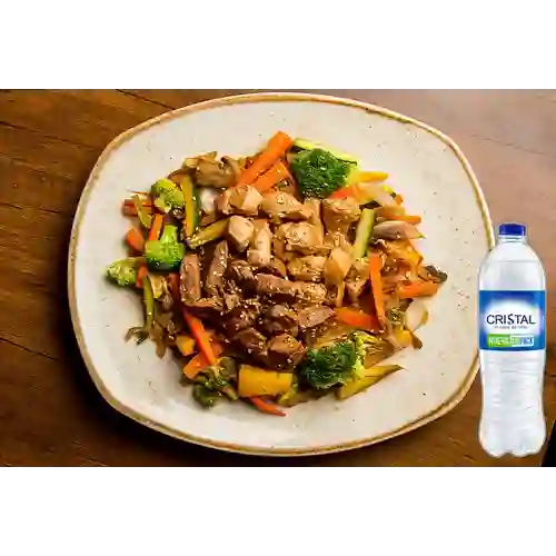 Combo Ligero Mixto + Cristal Sin Gas 600 ml