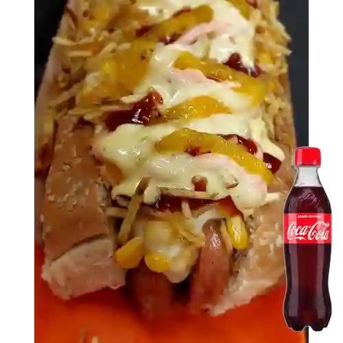 Combo Perro Super Ranchero + Coca-cola 400 ml