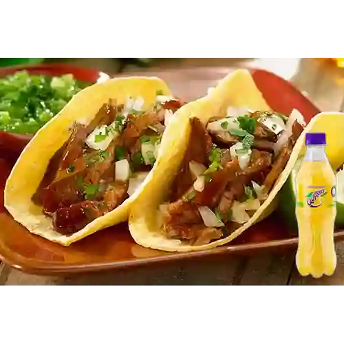 Combo Tacos Canta y No Llores + Quatro Original 400ML