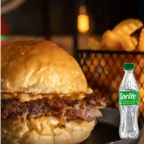 Combo Hamburguesa Oklahoma + Sprite Original 400ml