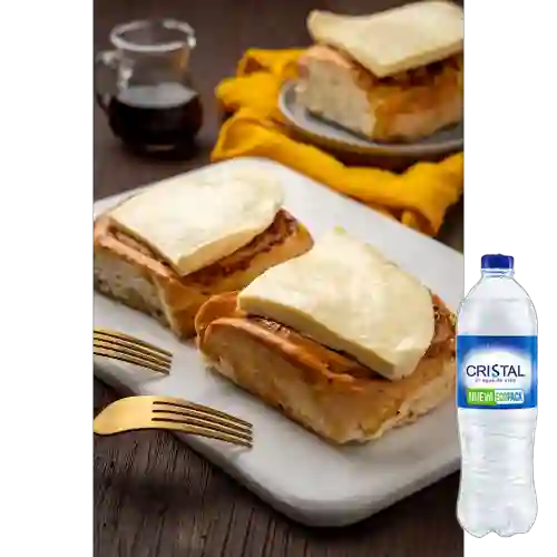 Combo Golfeado con Queso + Cristal Sin Gas 600 ml