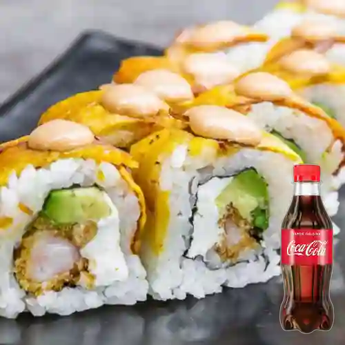 Combo Platano Roll + Coca Cola 250 ml