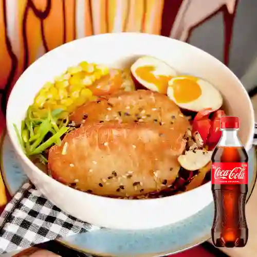 Combo Kakashi Ramen + Coca Cola Original 400 ml
