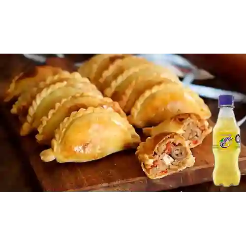 Combo Empanadas de Carne + Quatro Original 250ML