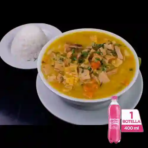 Combo Sopa de Mondongo + Postobón Manzana 400 ml