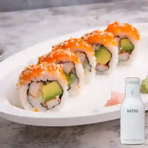 Combo ½ Roll California + Te Hatsu Blanco 400 ml