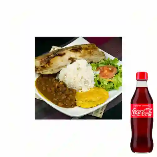 Combo Chuleta de Cerdo +Cocacola Orig 350ml