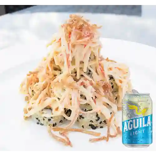 Combo Volcano + Cerveza Aguila Light Lta 330ml