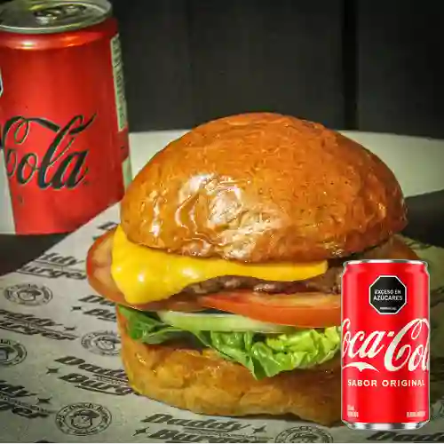 Combo Hamburguesa Classic Daddy +Cocacola Orig 235 ml