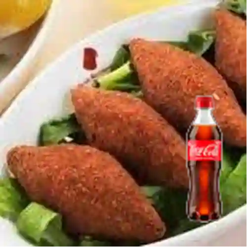 Combo Kibbe Frito + Coca Cola Original 400 ml