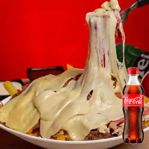 Combo Papas Fusión + Coca Cola Original 400 ml