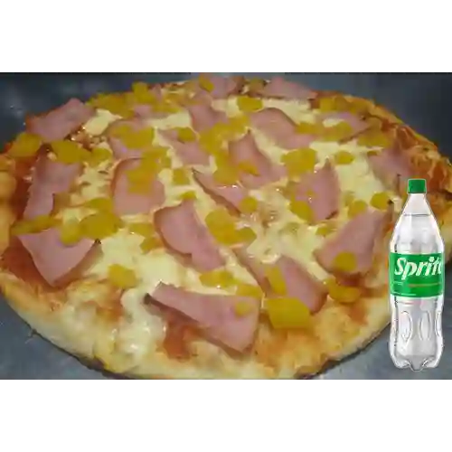 Combo Pizza Hawaiana Grande + Sprite Original 1.5Lt
