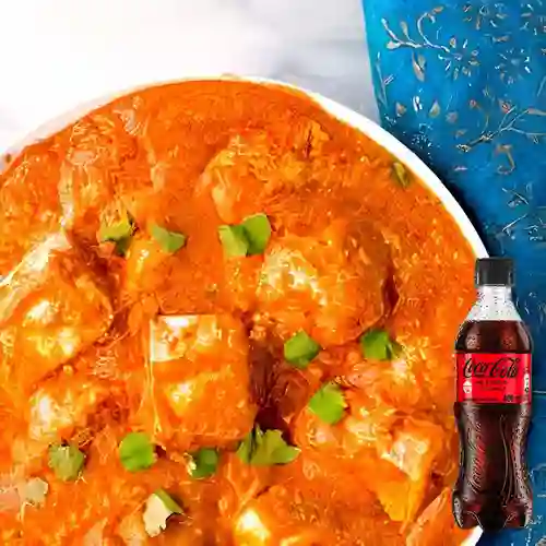 Combo Chicken Tikka Masala +Cocacola S/az 400ml