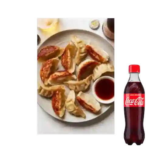 Combo Gyozas + Coca-cola Sabor Original 400 ml