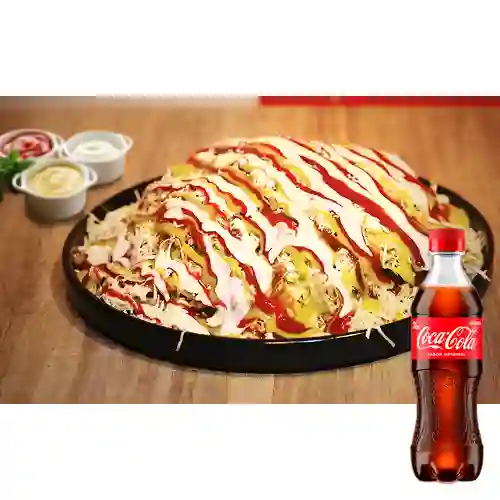 Combo Salchipapa Costeña Duo +Cocacola Orig 400ML