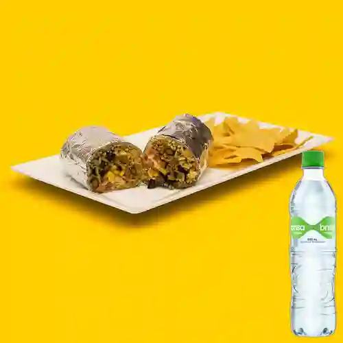 Combo Burrito Mixto + Brisa Con Gas 600ML