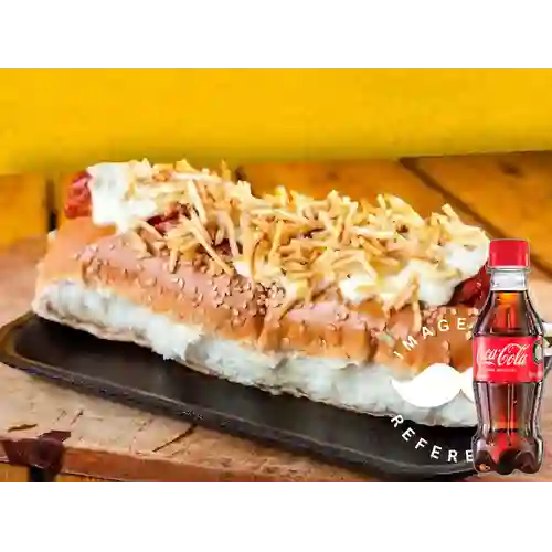 Combo Choriperro + Coca-Cola Sabor Original 250 ml