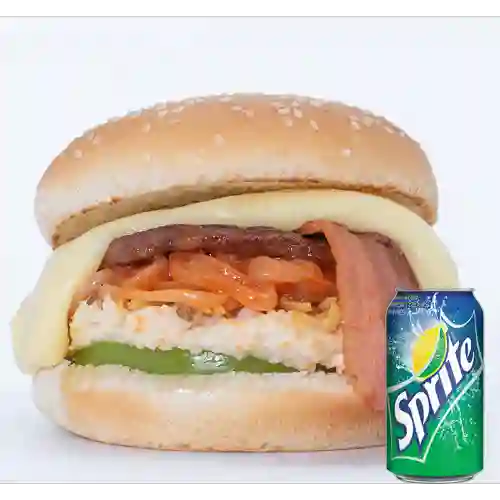 Combo Hamburguesa Especial + Sprite 350 ml