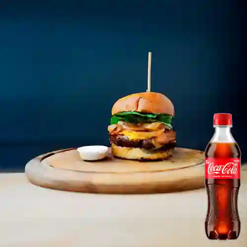 Combo Hamburguesa Brangus + Coca Cola Original 400 ml