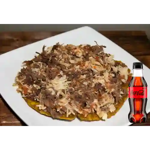 Combo Patacón Mixto + Coca-Cola ZERO 250 ml