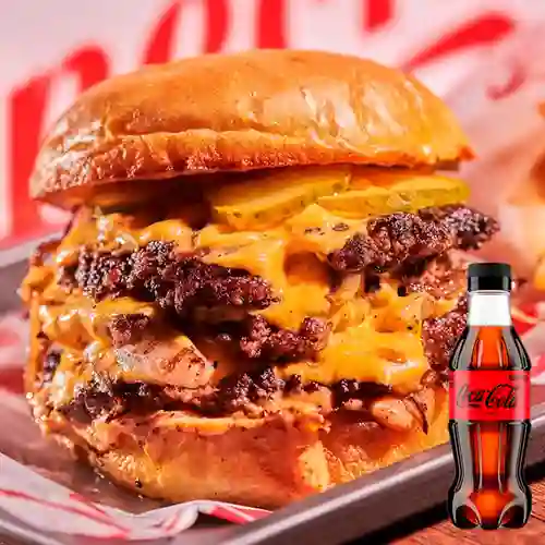 Combo Onecheez Triple + Coca Cola Zero 250ml
