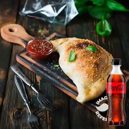 Combo Calzone Piña Pepperoni + Coca-Cola ZERO 400ml