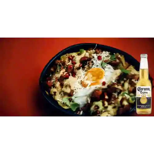 Combo Chilaquiles + Corona 350 ml