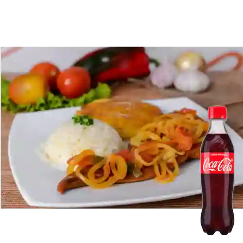 Combo Lengua + Coca-Cola Sabor Original 400 ml