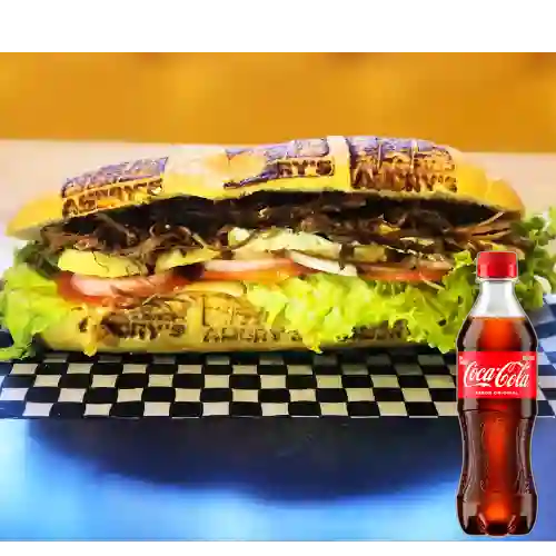 Combo Ambry´s de Carne Mechado +Cocacola Orig 400ml